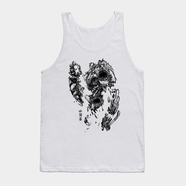 INKED: Evaporate Tank Top by Jaroldsng